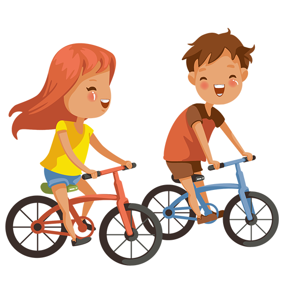 ride our bikes